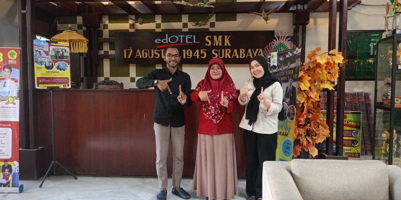 Kunjungan industri ke SMK 17 Agustus 1945 Surabaya